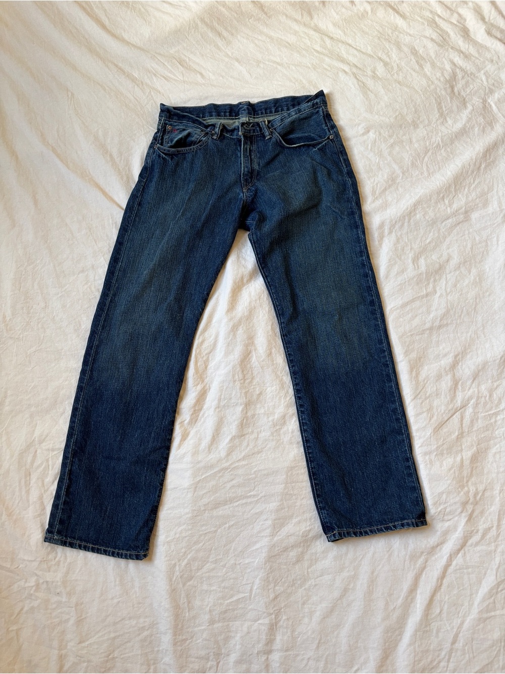 Polo Ralph Lauren Blue Dark Washed Classic Jeans Size 30